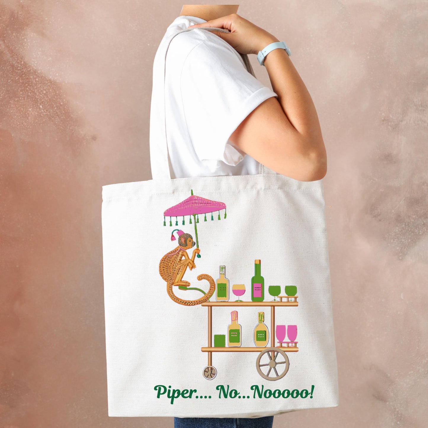 White Lotus Theme Tote Bag Collection