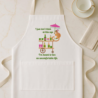 Funny Eastern Themed Lotus Apron