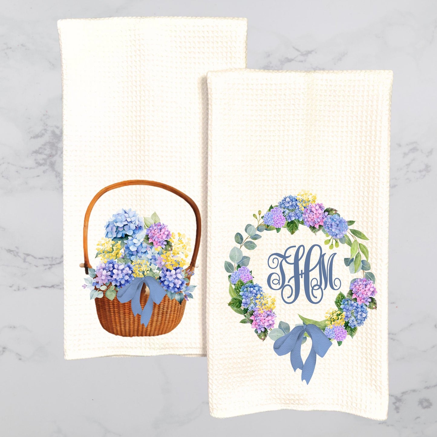 Nantucket Basket Tea Towel