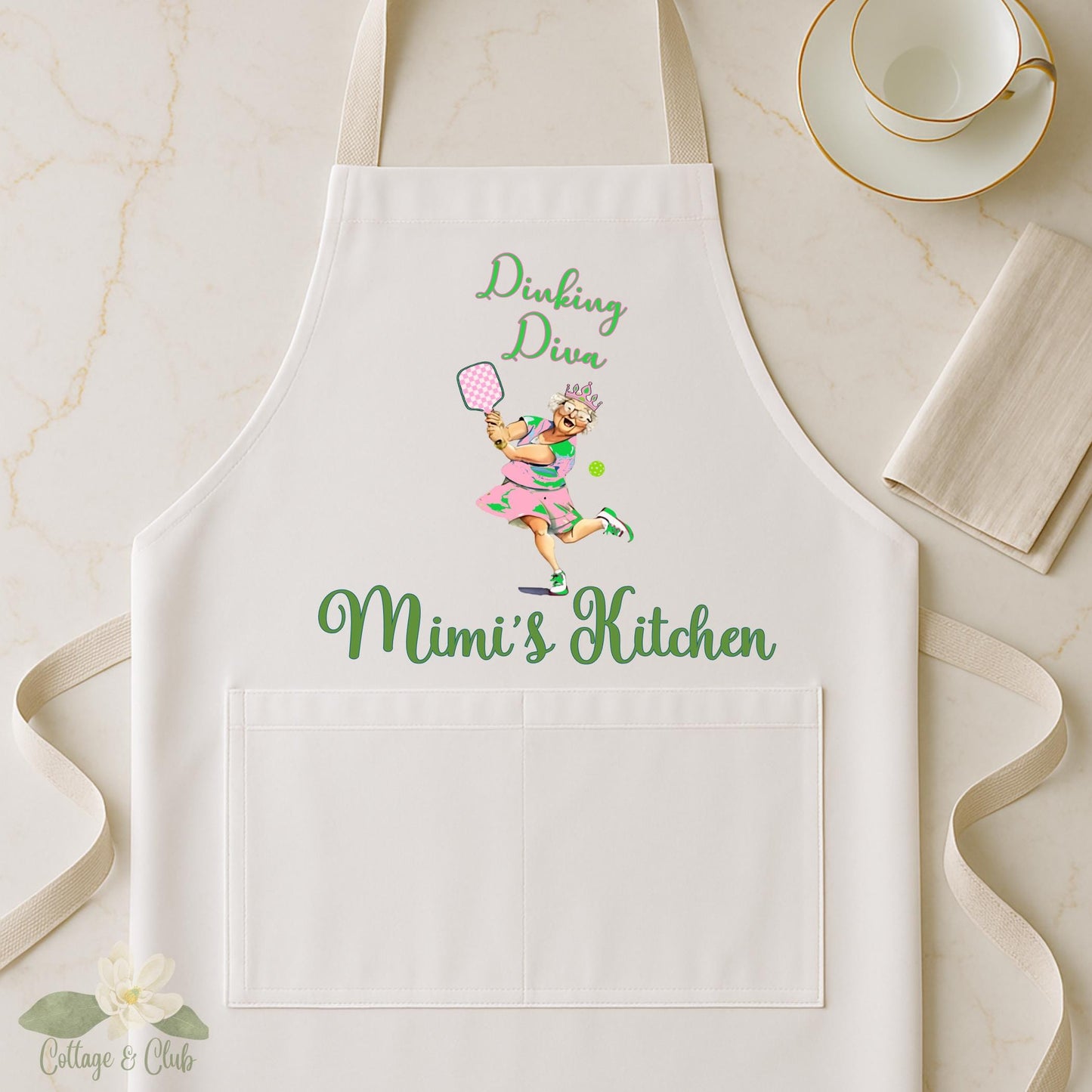 Dinking Diva Pickleball Queen tote