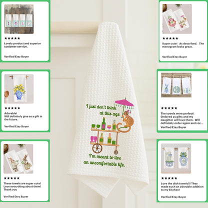 Funny Southern Quote Tote Bags: Pink Elephant & Monkey Bar Cart - Piper No!