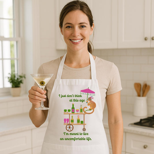 Funny Eastern Themed Lotus Apron