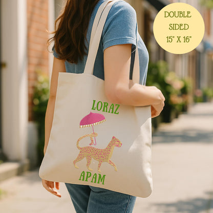 Pink Elephant & Monkey Bar Cart - Piper No!