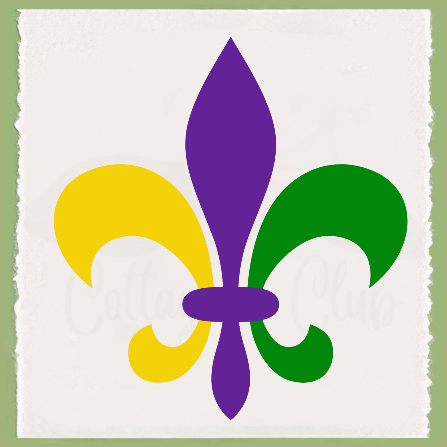 Fleur De Lis Tea Towel Set - Louisiana Heritage State Symbol - Mardi Gras - New Orleans