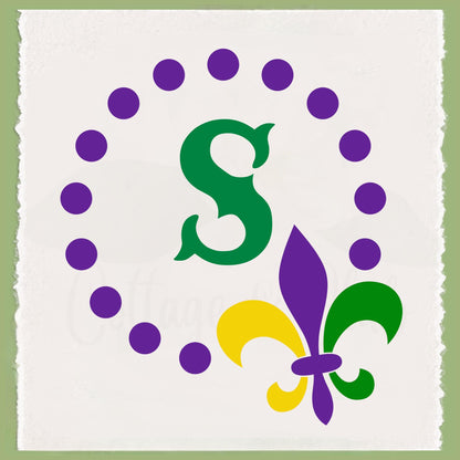 Fleur De Lis Tea Towel Set - Louisiana Heritage State Symbol - Mardi Gras - New Orleans