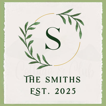 Personalized Tea Towel