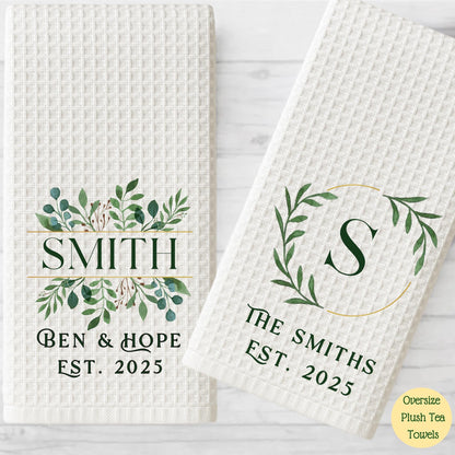 Personalized Tea Towel