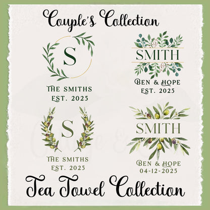 Personalized Tea Towel