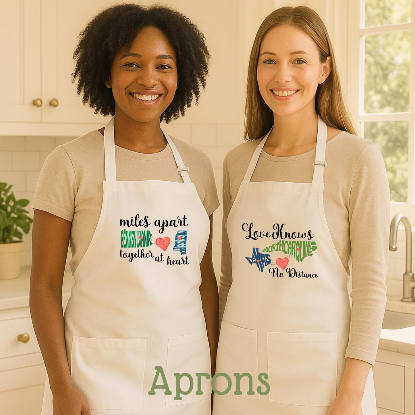 Personalized State to State Gift: Long Distance Friendship Collection
