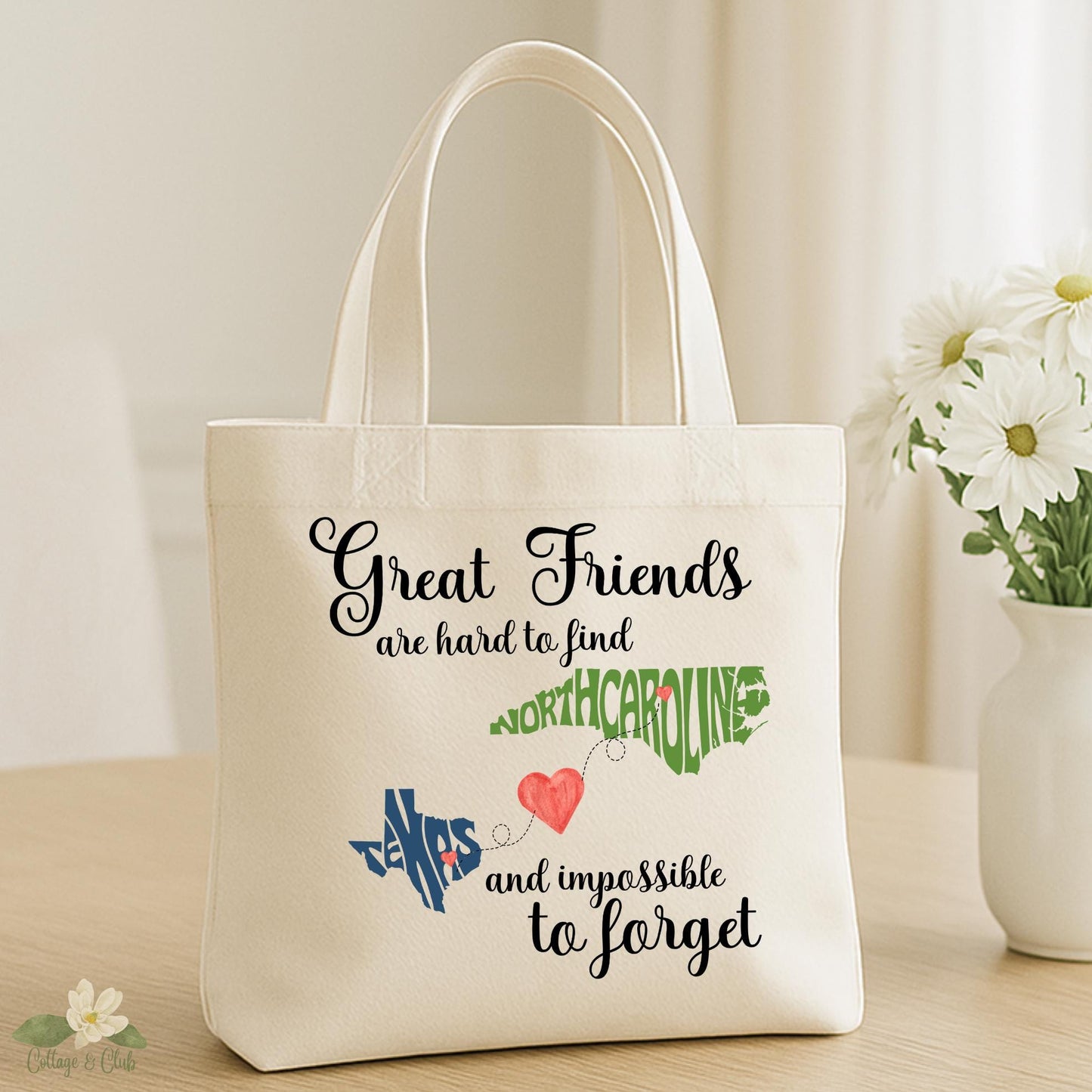 Personalized State to State Gift: Long Distance Friendship Collection
