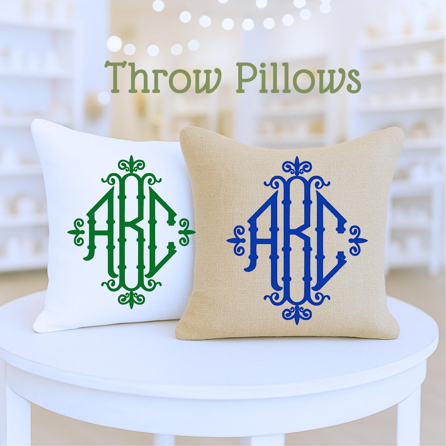 Monogram Apron: Personalized Kitchen Gift