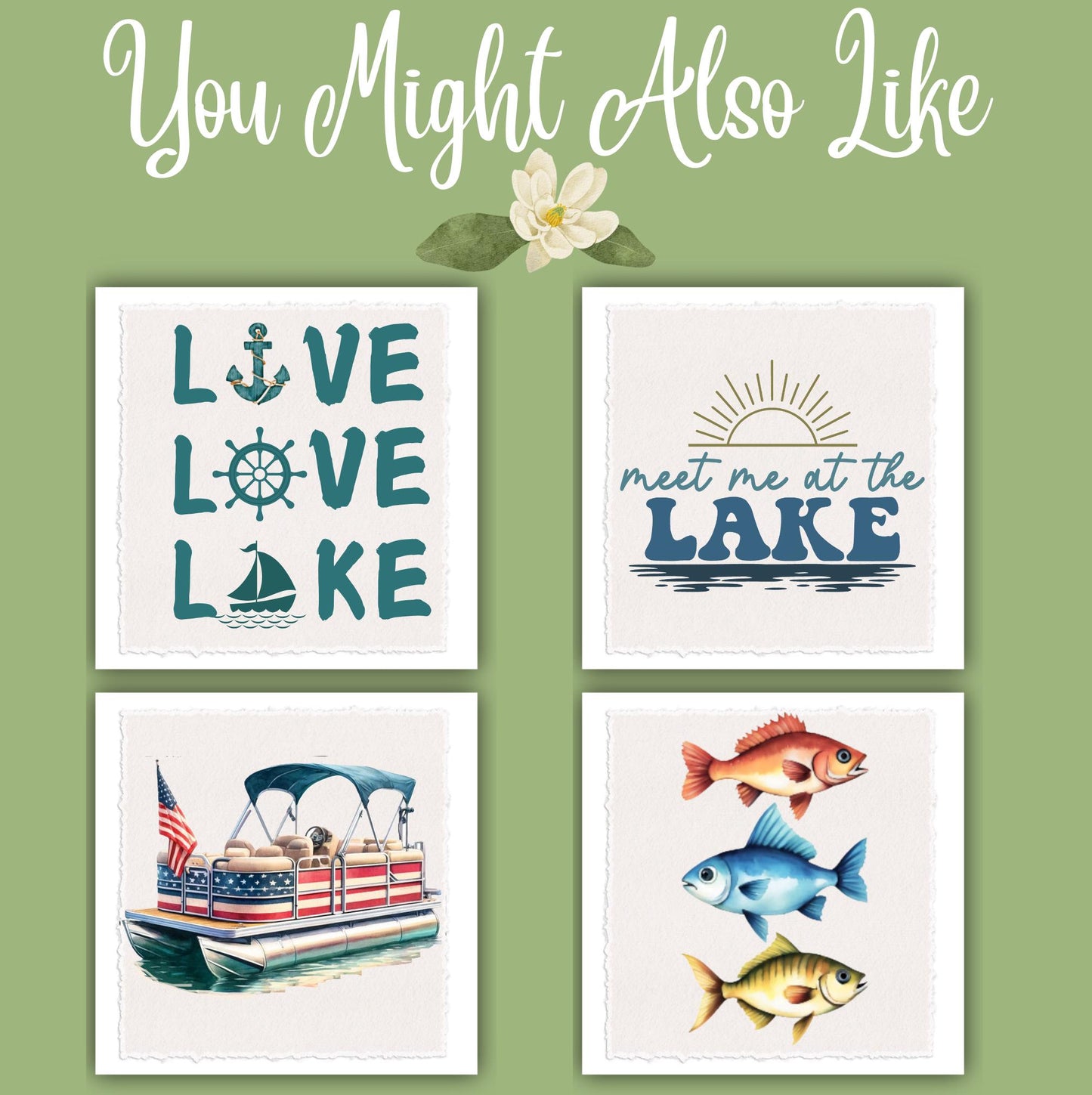 Personalized Patriotic Pontoon Boat Tea Towel : American Decor