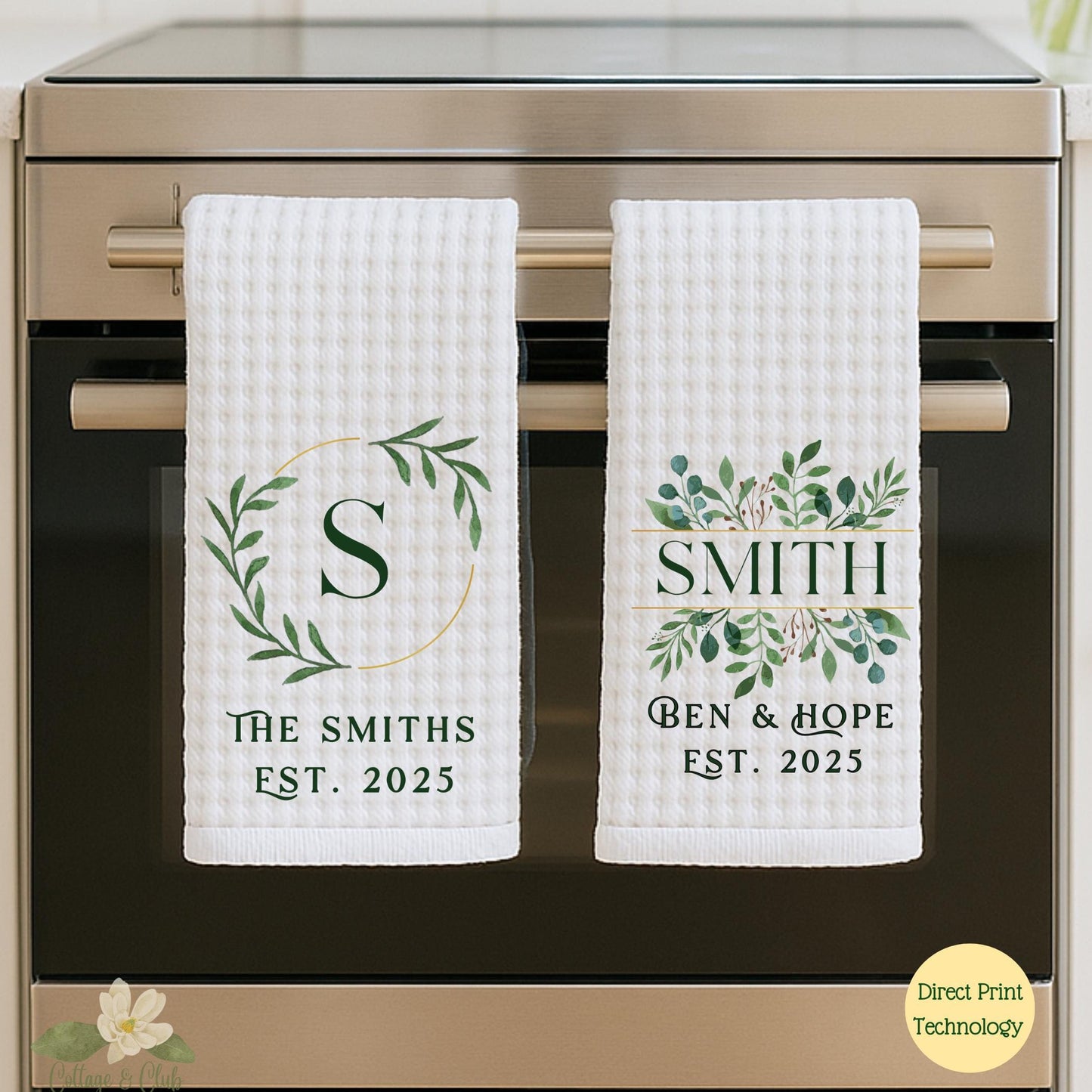 Personalized Tea Towel