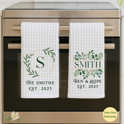Personalized Tea Towel
