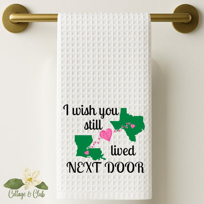 Two State Friends Tea Towel