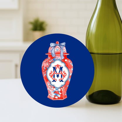 American Flag Drink Coasters Set of 4