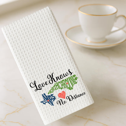 Personalized State to State Dish Towel