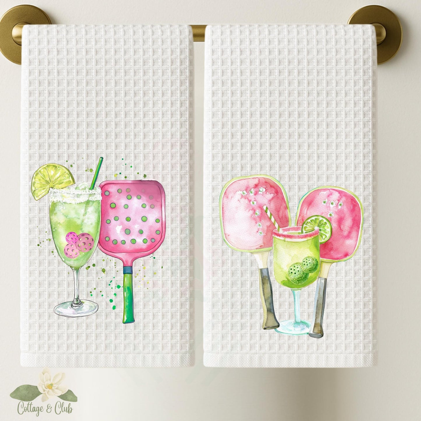 Pickleball Tea Towel