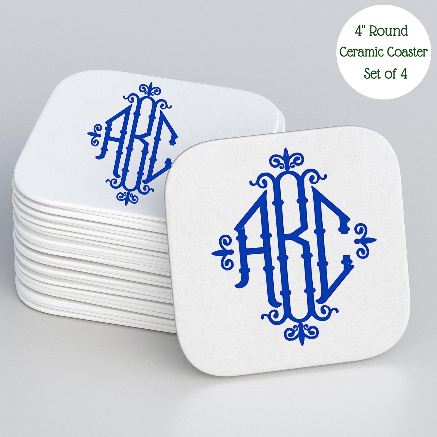Monogram Coasters