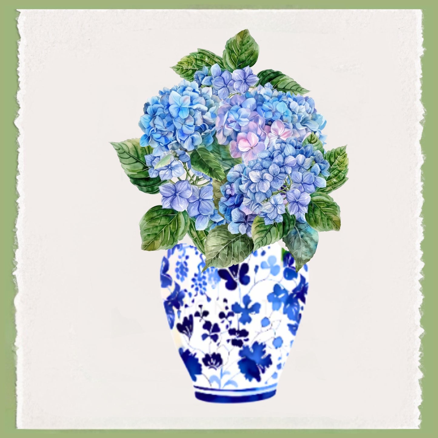 Blue & White Ginger Jar Tea Towels