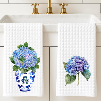 Blue & White Ginger Jar Tea Towels