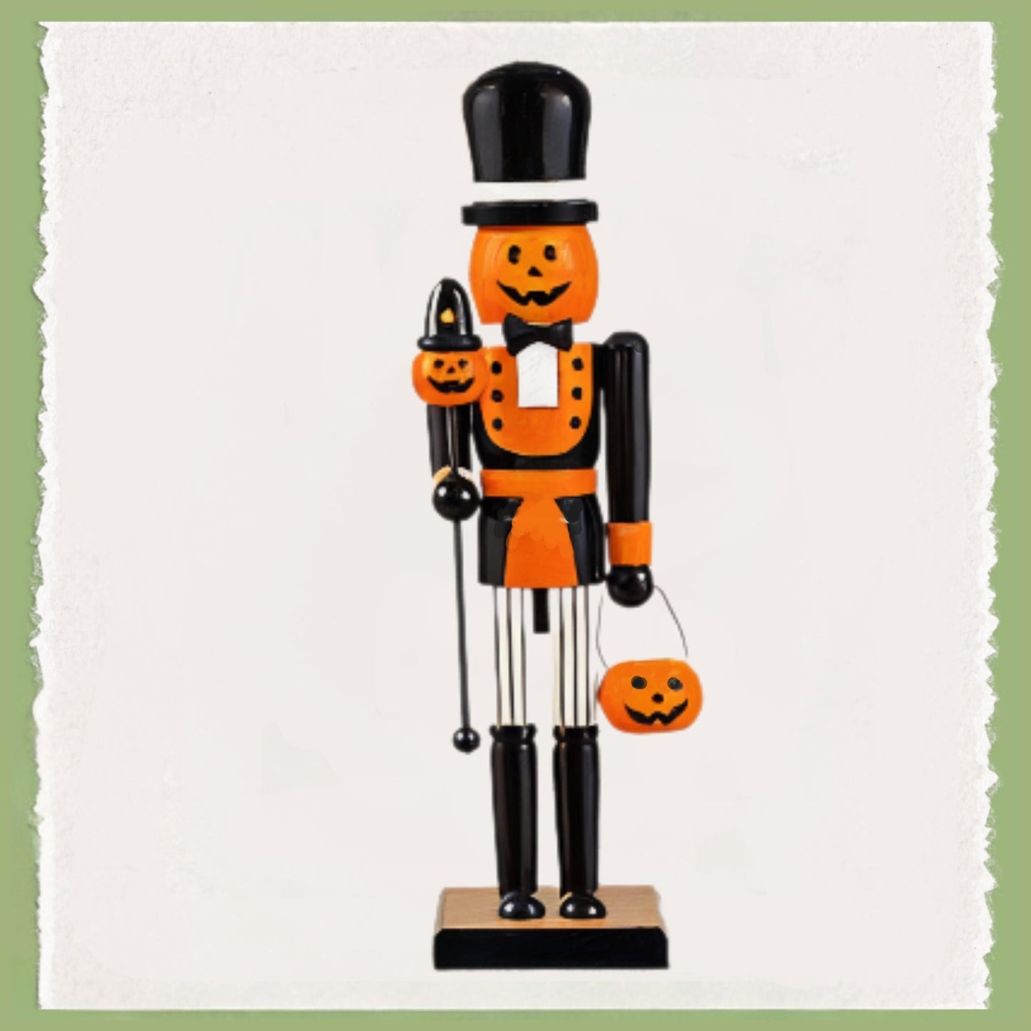 Personalized Halloween Nutcracker Tea Towel