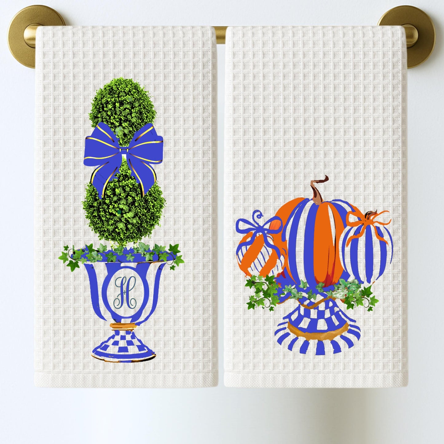 Royal Check Tea Towel