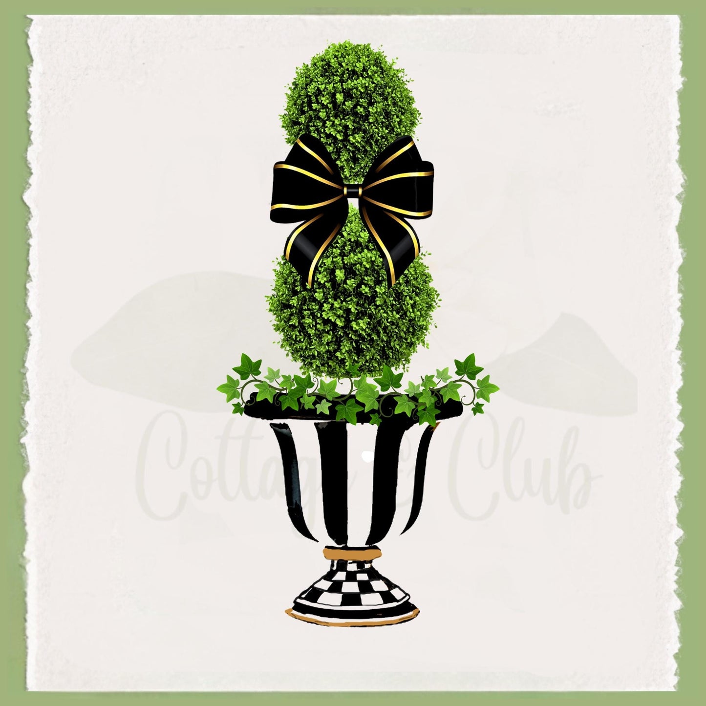 Black & White Checkered Tea Towel: Personalized Kitchen Decor