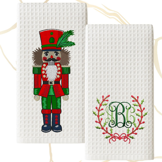 Christmas Nutcracker Tea Towel
