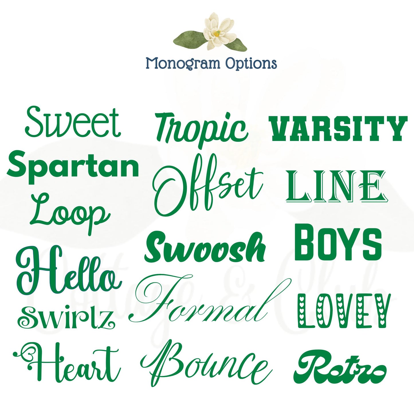 Christmas Topiary Tea Towel