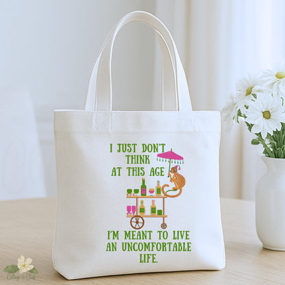 White Lotus inspired tote bag