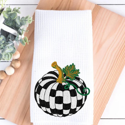 Fall Pumpkin Canvas Apron: Festive Thanksgiving Holiday Cooking Apron