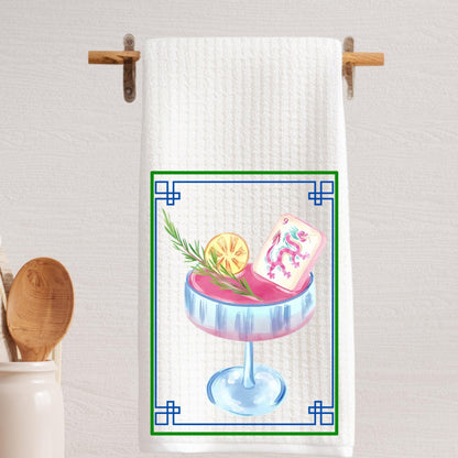 Mahjong Tea Towels