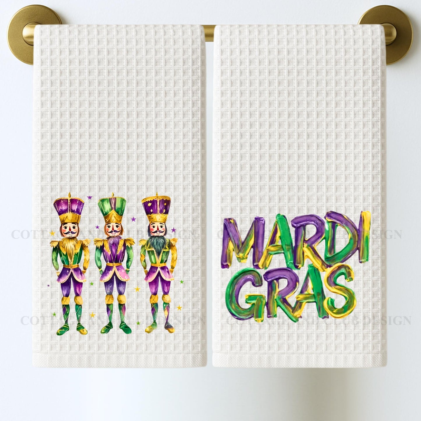 Mardi Gras Nutcracker Tea Towel Collection