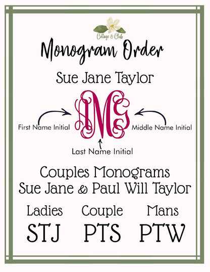 Mardi Gras Fleur De Lis Monogram Embroidered Wreath Sash