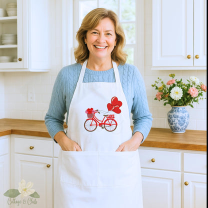 Valentine's Day or Date Night Custom Kitchen Apron