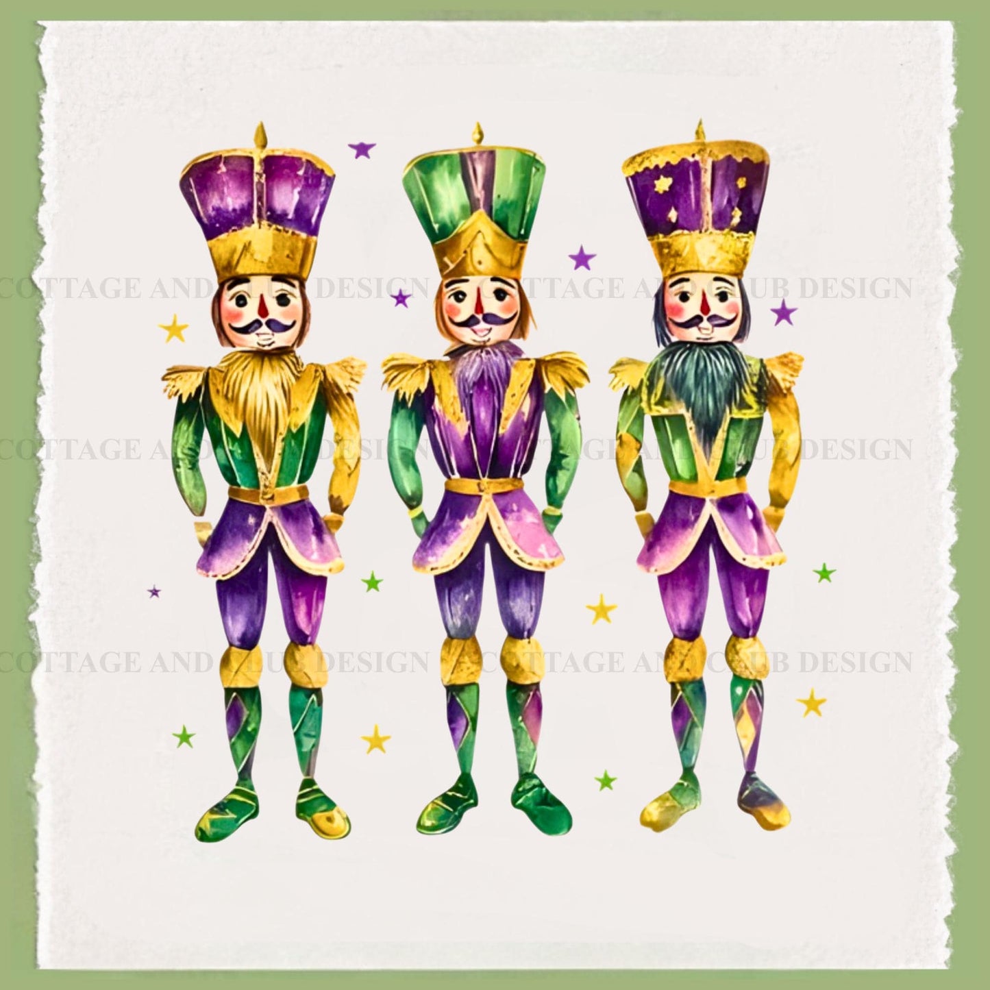 Mardi Gras Nutcracker Tea Towel Collection
