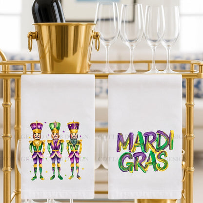 Mardi Gras Nutcracker Tea Towel Collection