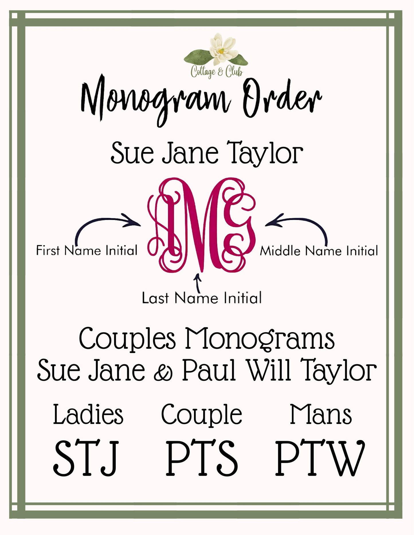 Mardi Gras Personalized Embroidered Wreath Sash