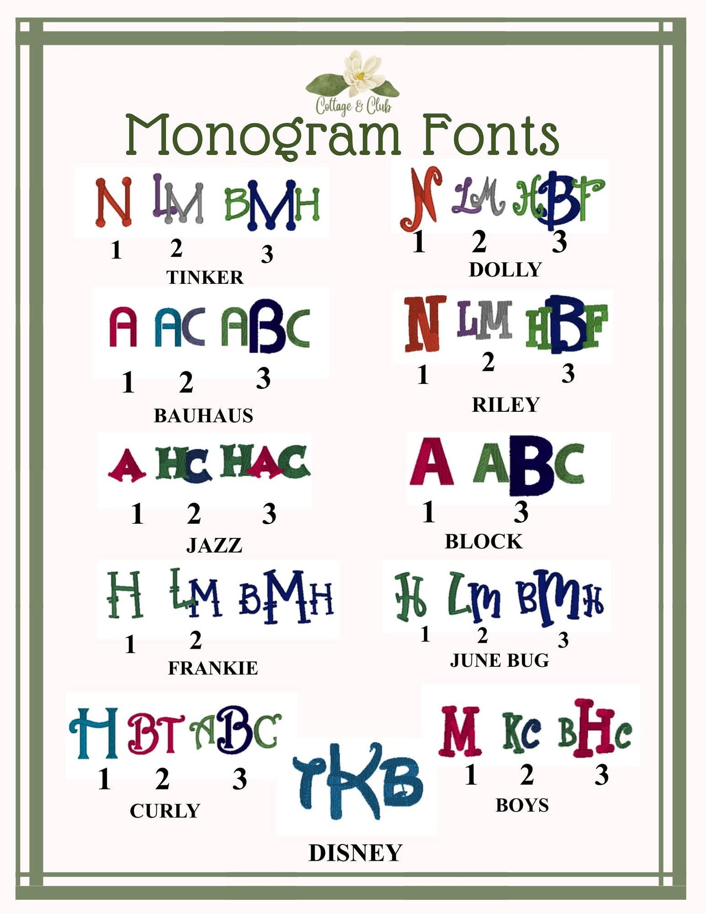 Mardi Gras Fleur De Lis Monogram Embroidered Wreath Sash