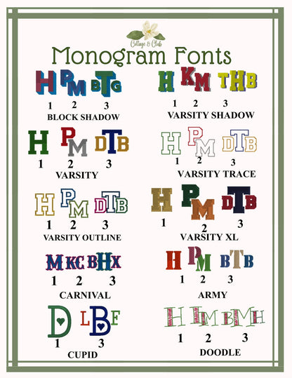 Mardi Gras Fleur De Lis Monogram Embroidered Wreath Sash