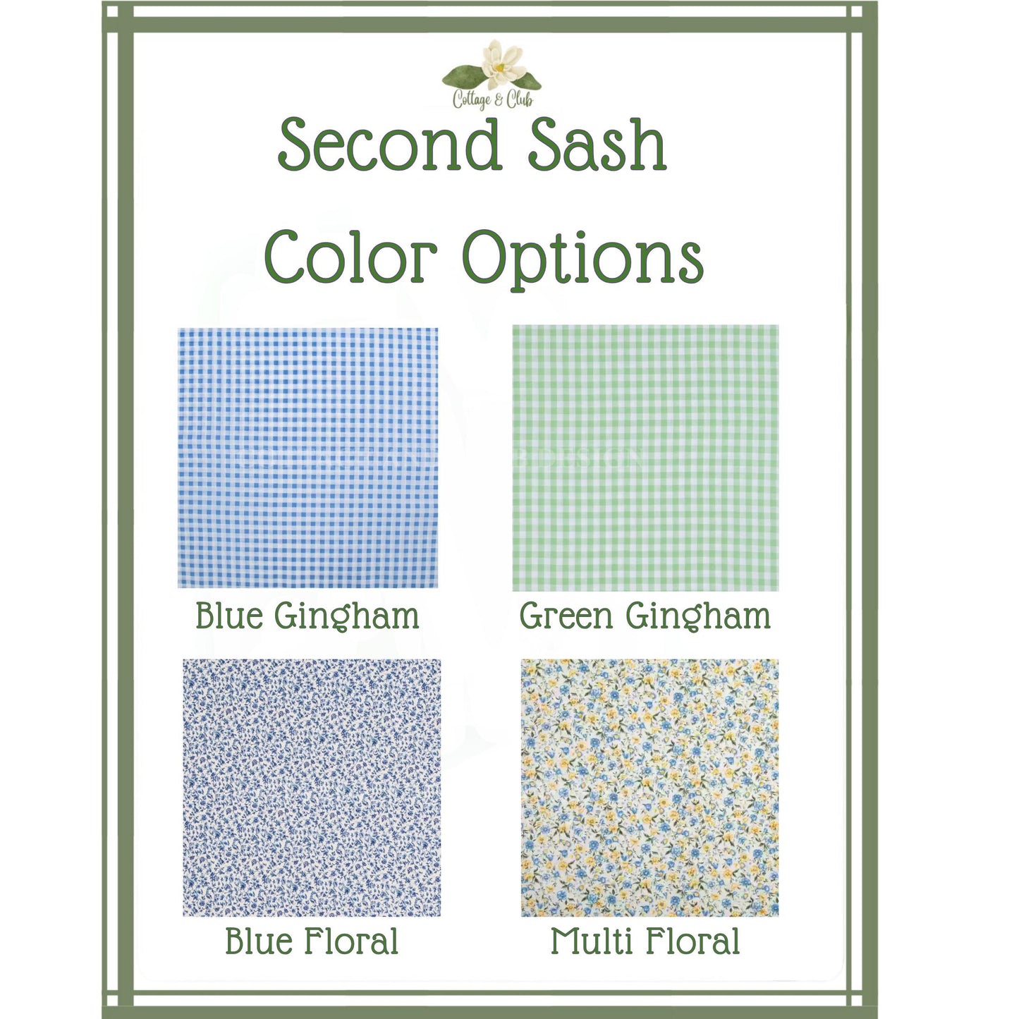 Chinoiserie Easter Wreath Sash, Embroidered Bunny Topiary Wreath Sash, Ginger Jar Monogram Spring Door Hanger, Linen Decor