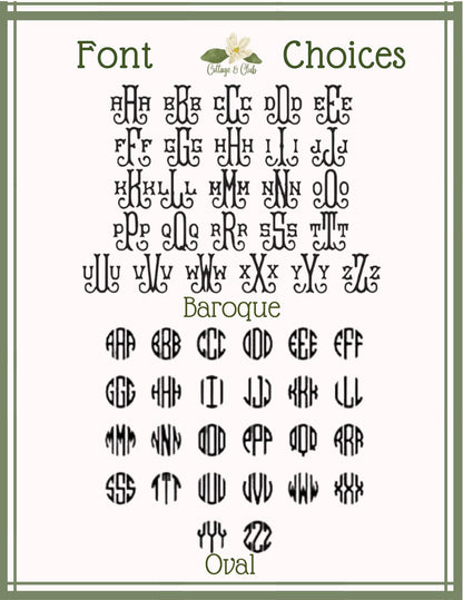 St. Patrick's Day Embroidered Bunny Couple Wreath Sash, Easter Bunny Monogram Spring Door Hanger, Linen Decor