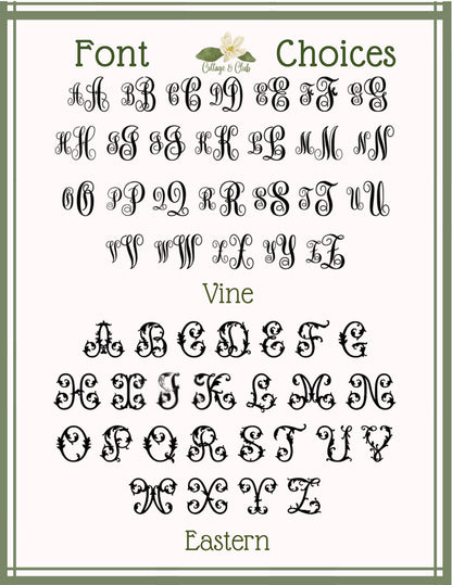 St. Patrick's Day Embroidered Bunny Couple Wreath Sash, Easter Bunny Monogram Spring Door Hanger, Linen Decor