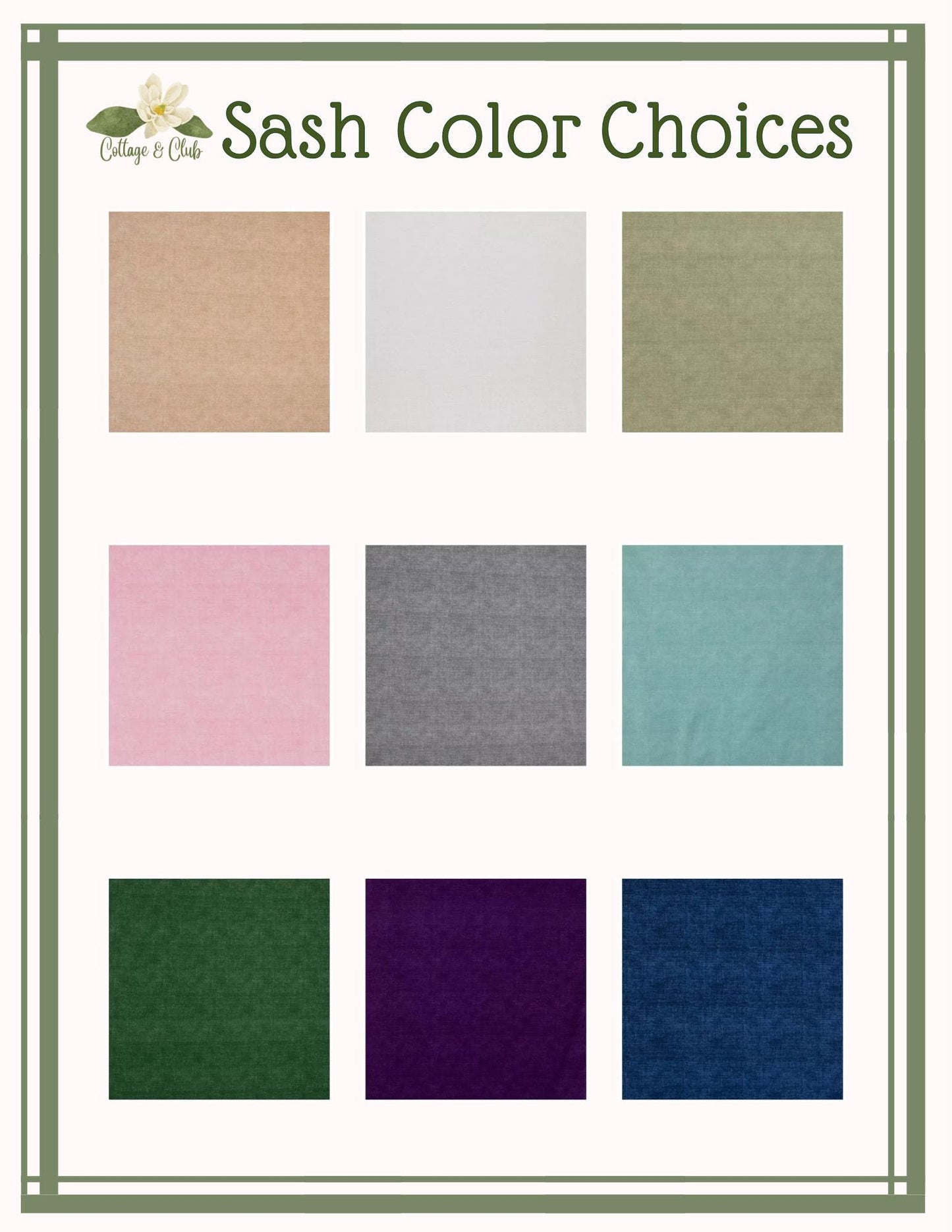 Embroidered Eastern Theme Wreath Sash Collection