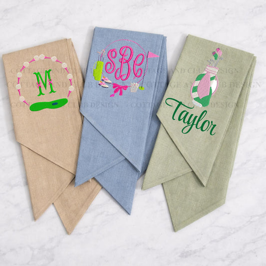 Golf Wreath Sash