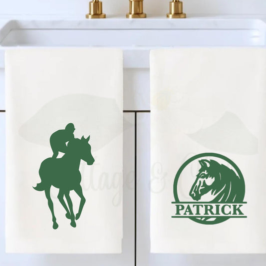 Derby Days Tea Towel