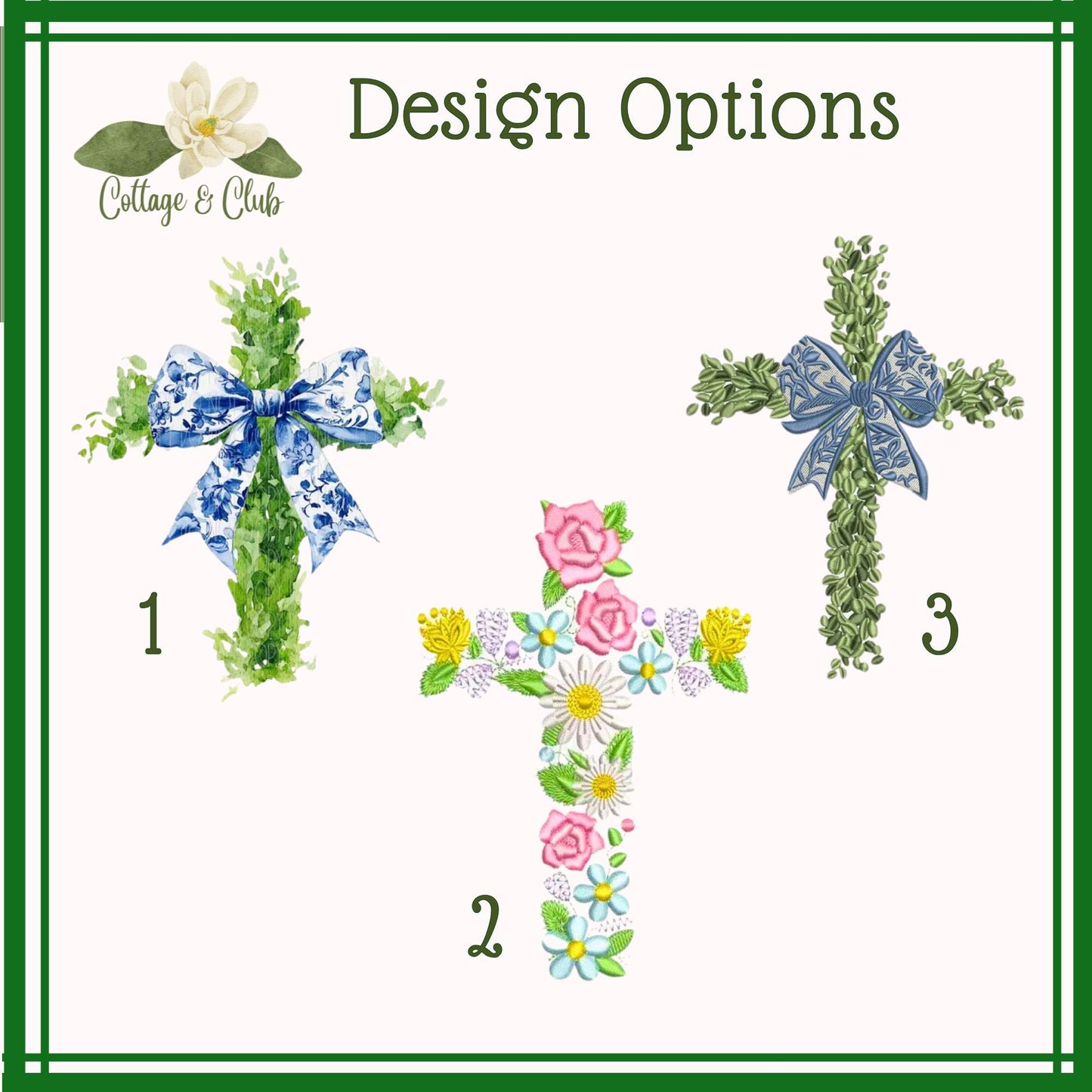 Religious Christian Cross Tea Towel Collection