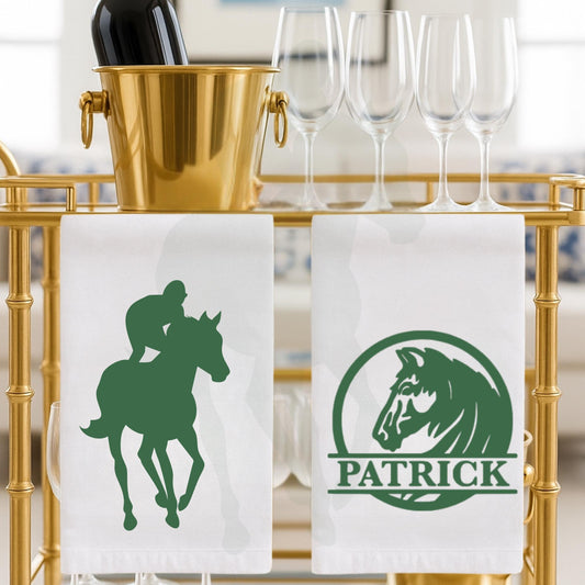 Derby Days Tea Towel
