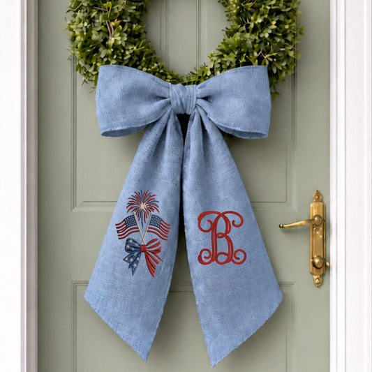 Hydrangea Wreath Sash